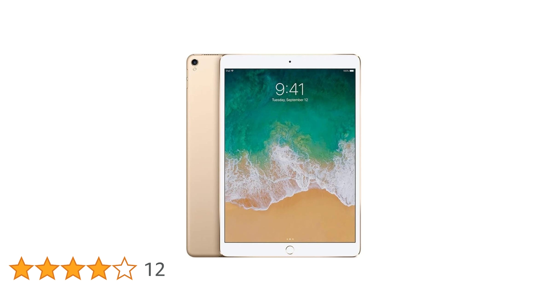 Apple iPad Pro 12.9 (2nd Gen) 512GB Wi-Fi - Gold (Renewed Apple iPad Pro 12.9 (2nd Gen) 512GB Wi-Fi - Gold (Renewed